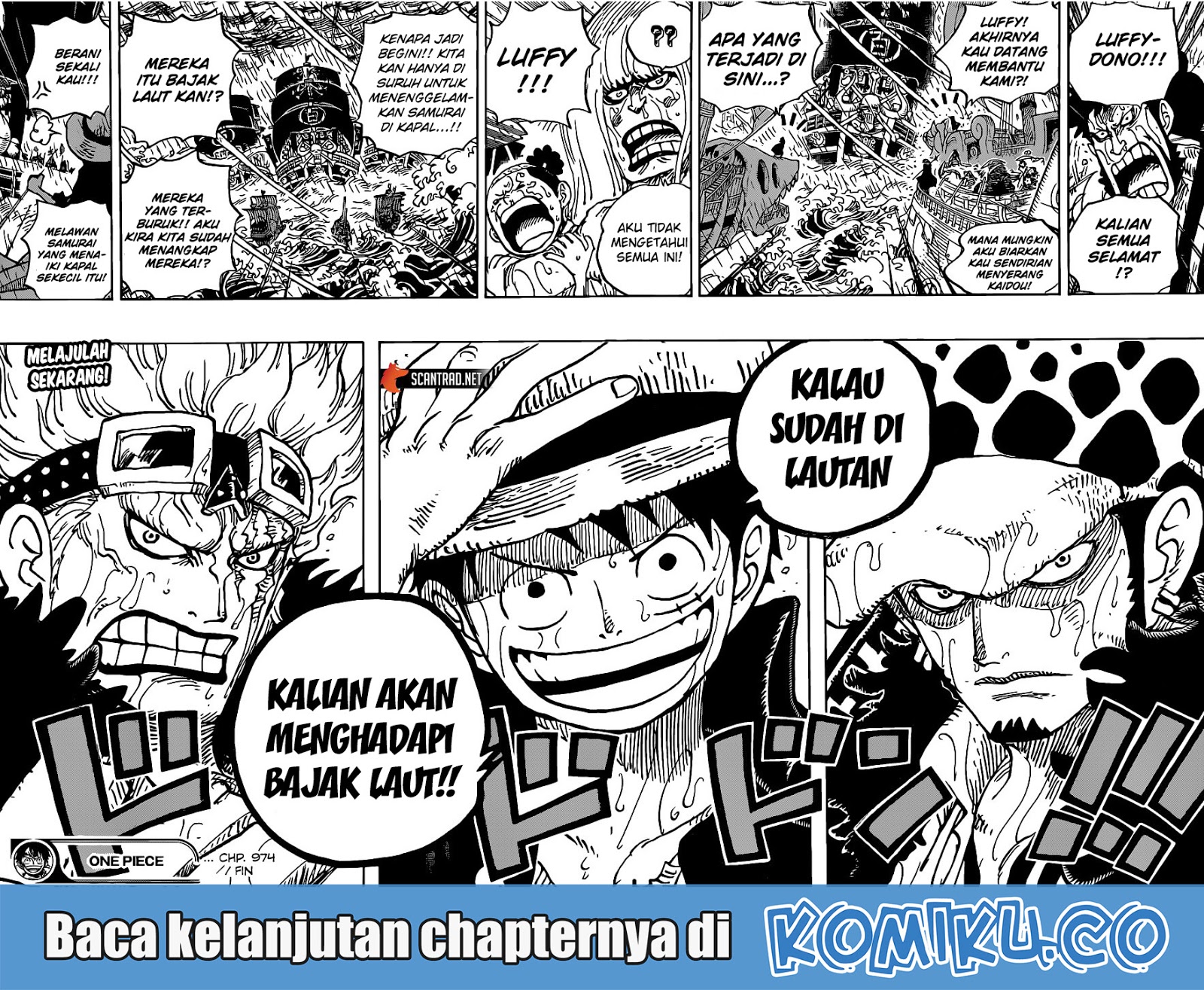 One Piece Chapter 974 Gambar 16