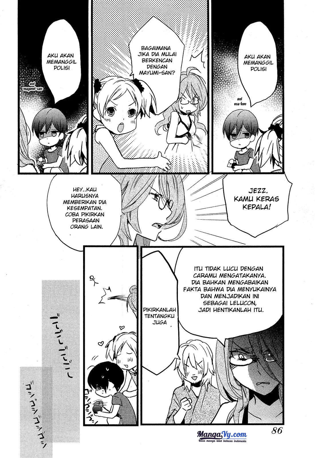Bokura wa Minna Kawaisou Chapter 24 Gambar 17