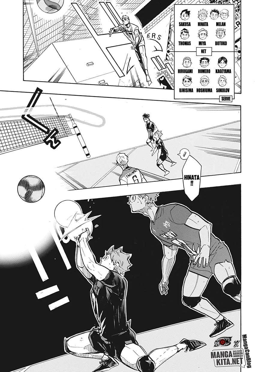 Haikyuu!! Chapter 386 Gambar 8