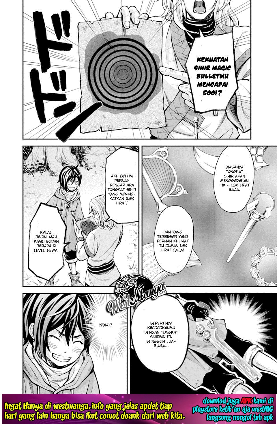 Saisoku Musou No B-kyuu Mahou Tsukai: Ippatsu Utareru Mae Ni Senpatsu Uchikaesu! Chapter 02 Gambar 16