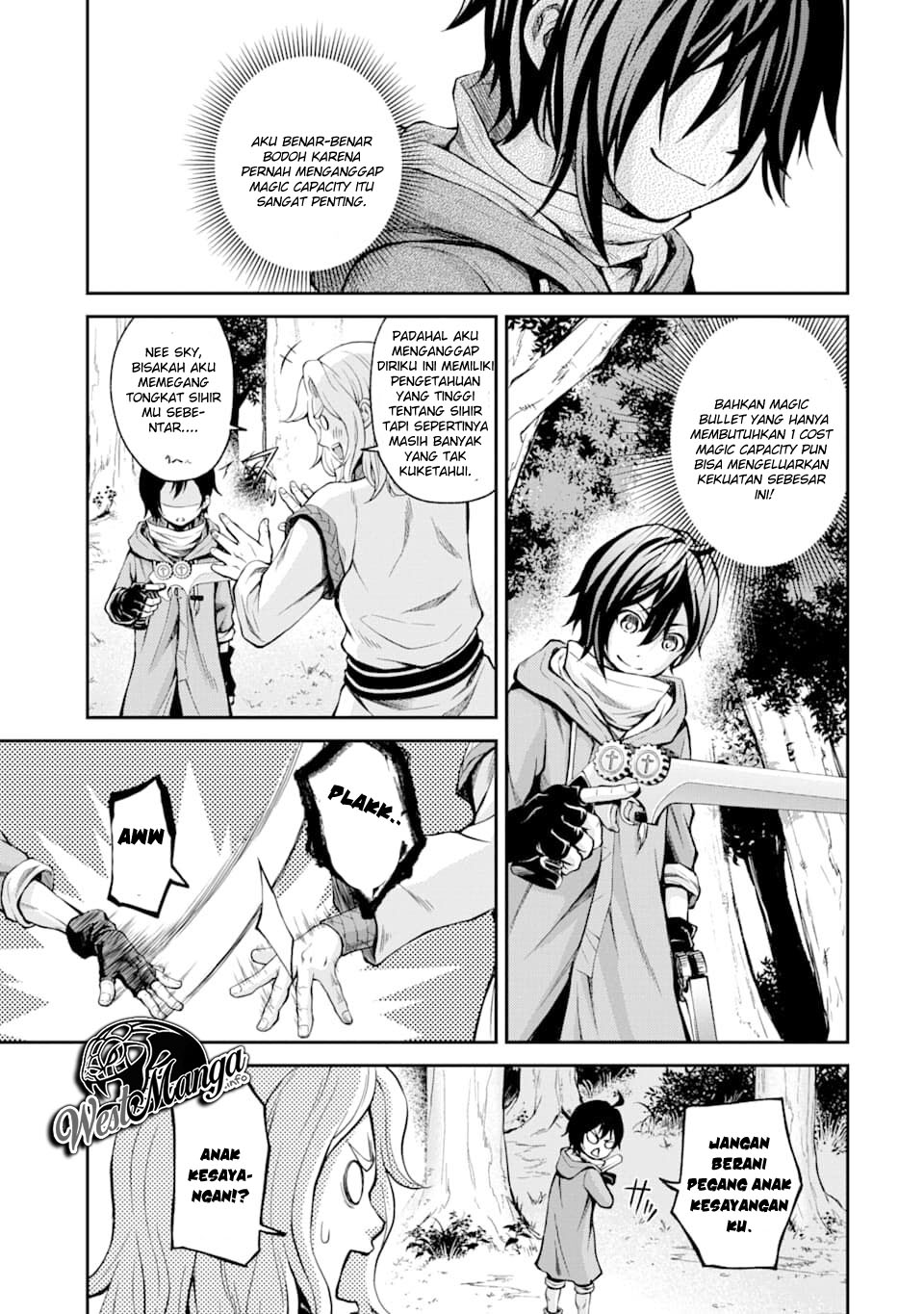 Saisoku Musou No B-kyuu Mahou Tsukai: Ippatsu Utareru Mae Ni Senpatsu Uchikaesu! Chapter 02 Gambar 22