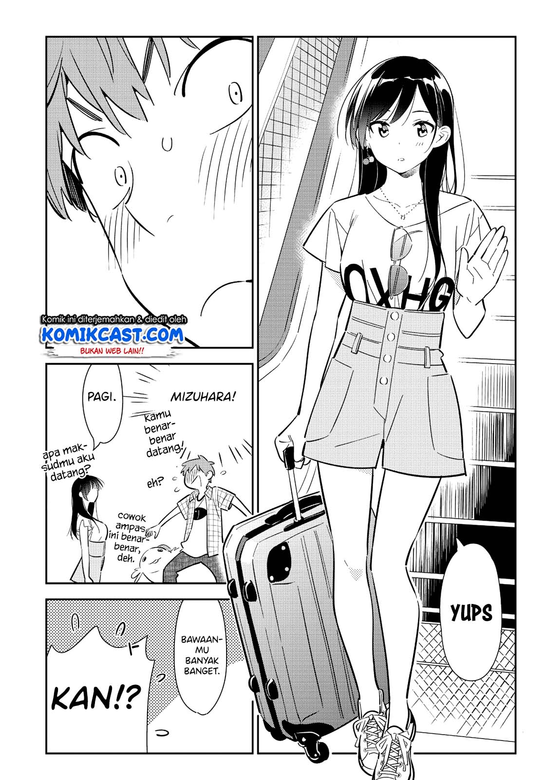 Kanojo Okarishimasu Chapter 132 Gambar 12