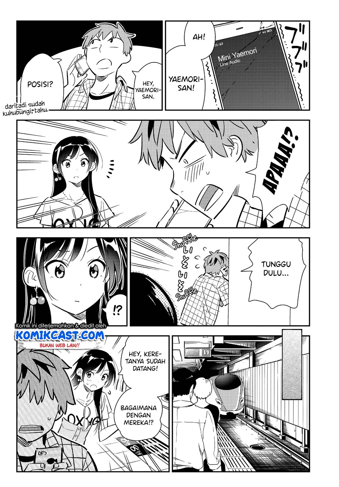 Kanojo Okarishimasu Chapter 132 Gambar 15
