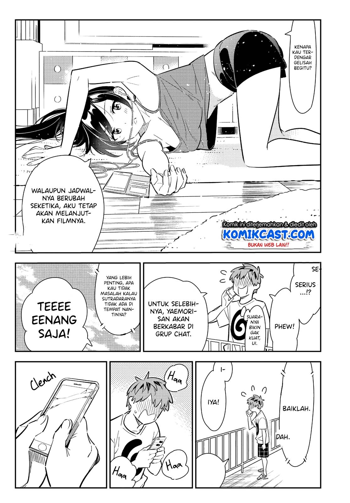 Kanojo Okarishimasu Chapter 132 Gambar 9