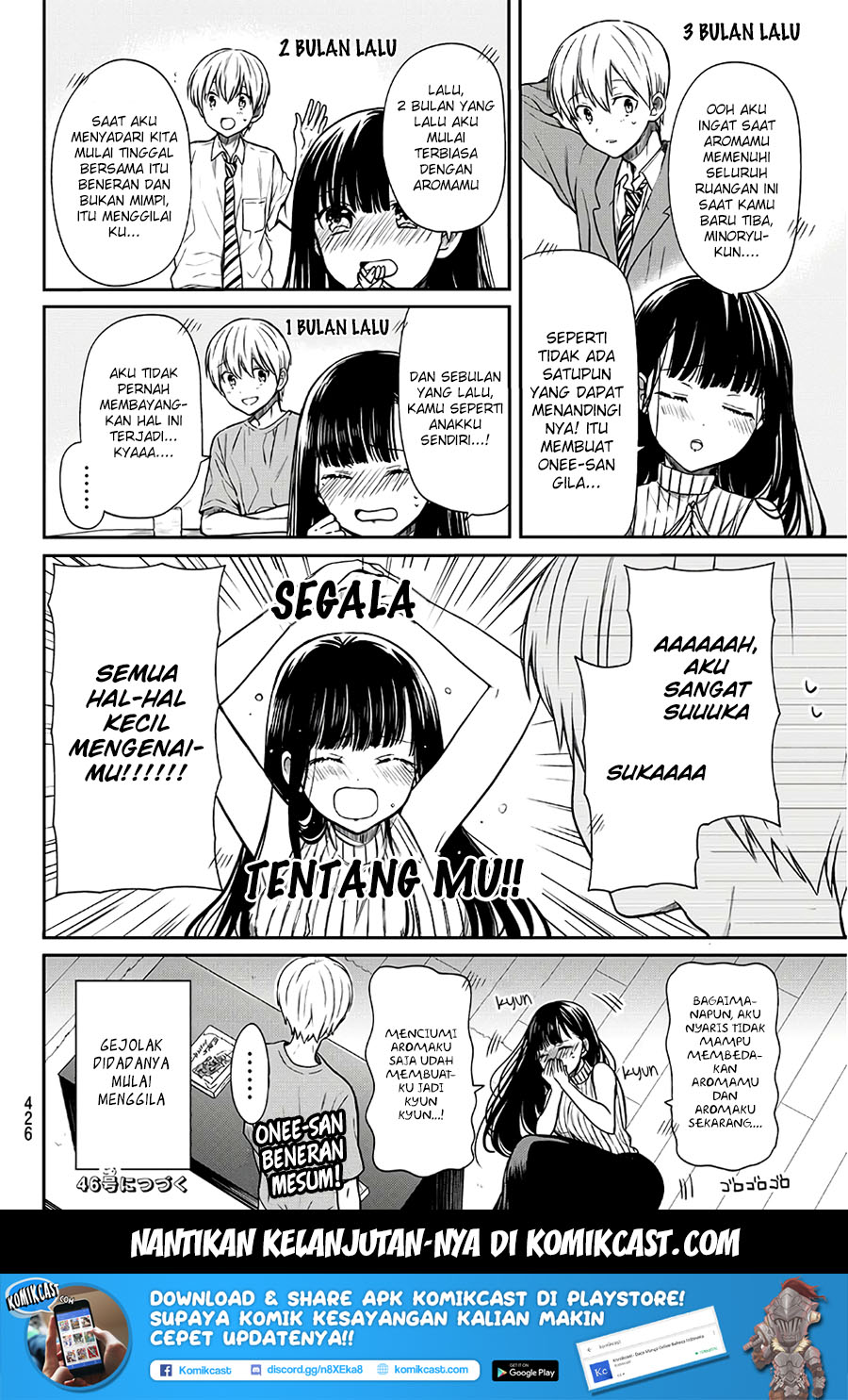 Danshi Koukousei wo Yashinaitai Onee-san no Hanashi Chapter 53 Gambar 5