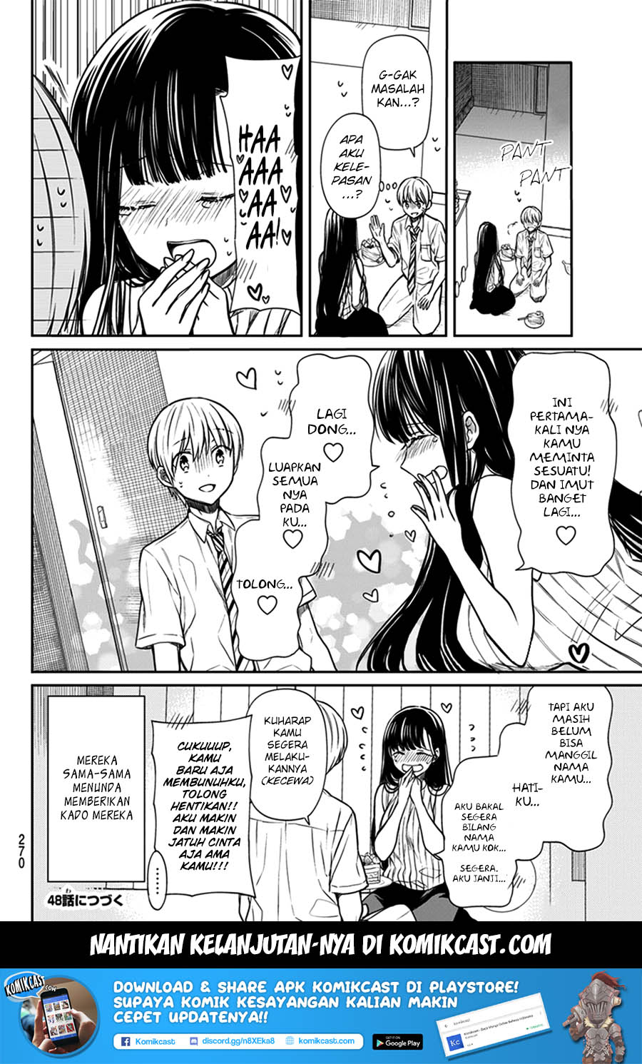 Danshi Koukousei wo Yashinaitai Onee-san no Hanashi Chapter 47 Gambar 6