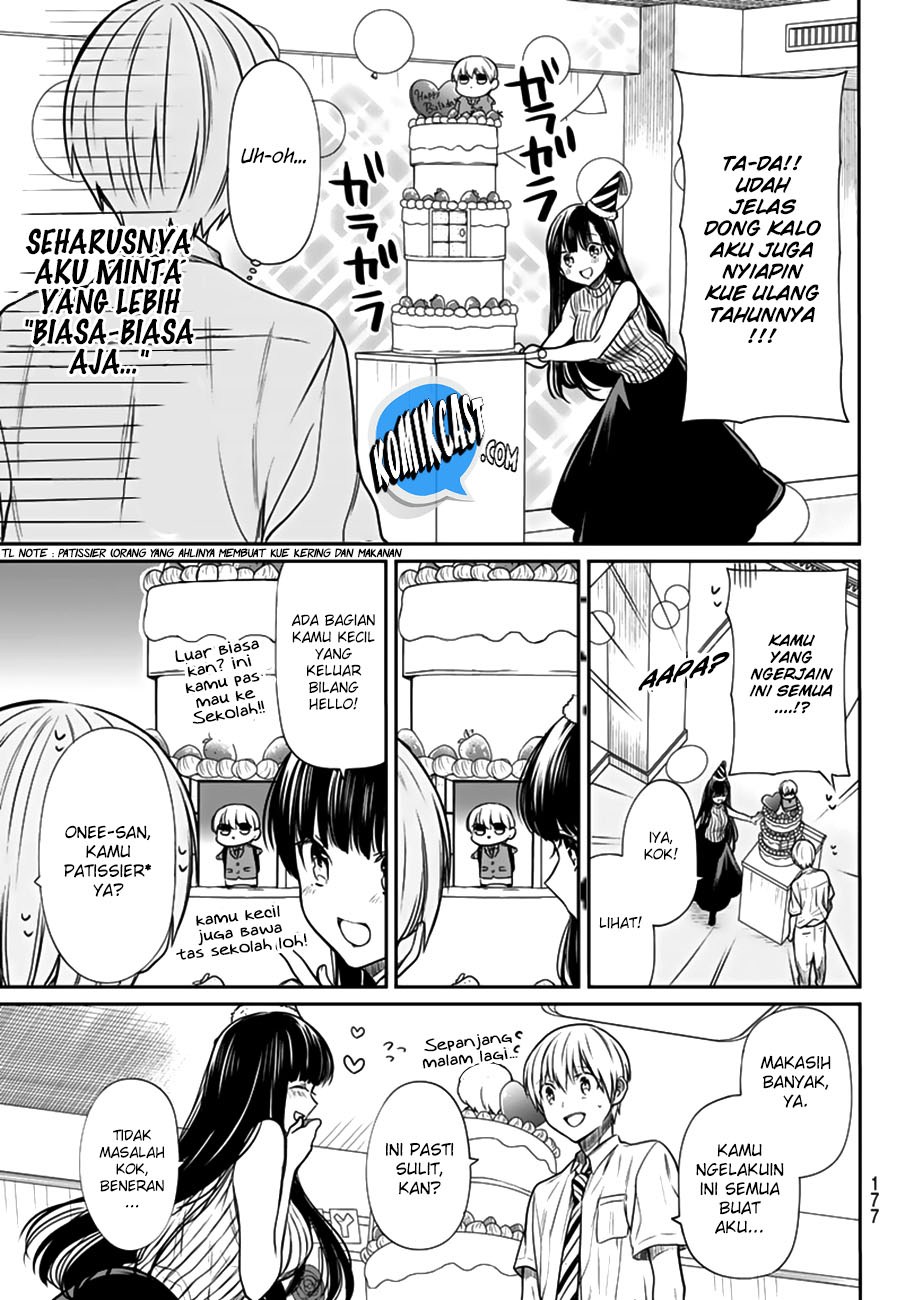 Danshi Koukousei wo Yashinaitai Onee-san no Hanashi Chapter 46 Gambar 5