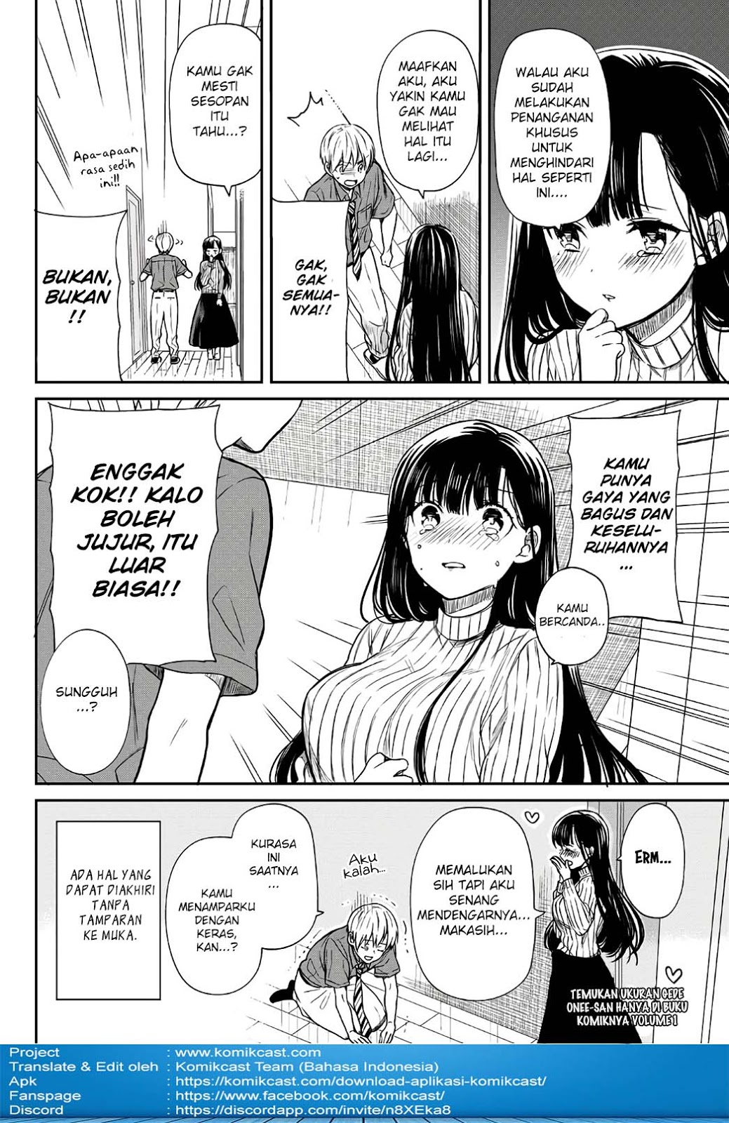 Danshi Koukousei wo Yashinaitai Onee-san no Hanashi Chapter 36 Gambar 6