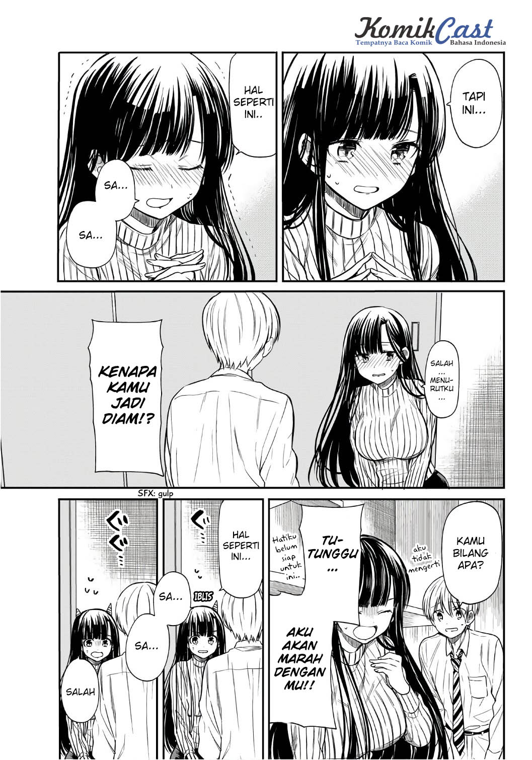 Danshi Koukousei wo Yashinaitai Onee-san no Hanashi Chapter 23 Gambar 5