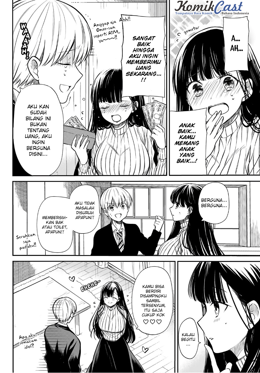 Danshi Koukousei wo Yashinaitai Onee-san no Hanashi Chapter 18 Gambar 3