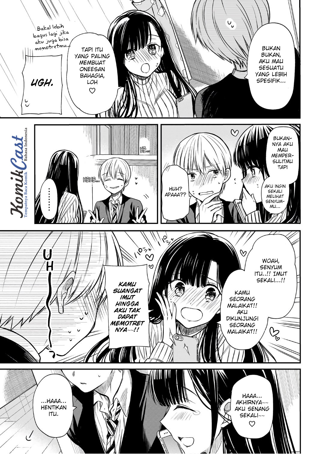 Danshi Koukousei wo Yashinaitai Onee-san no Hanashi Chapter 18 Gambar 4