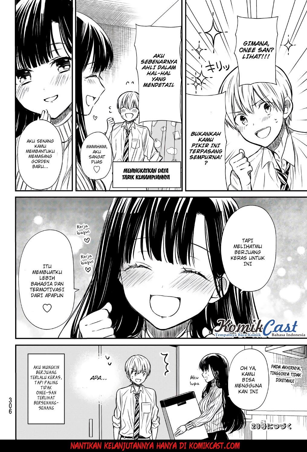 Danshi Koukousei wo Yashinaitai Onee-san no Hanashi Chapter 17 Gambar 5