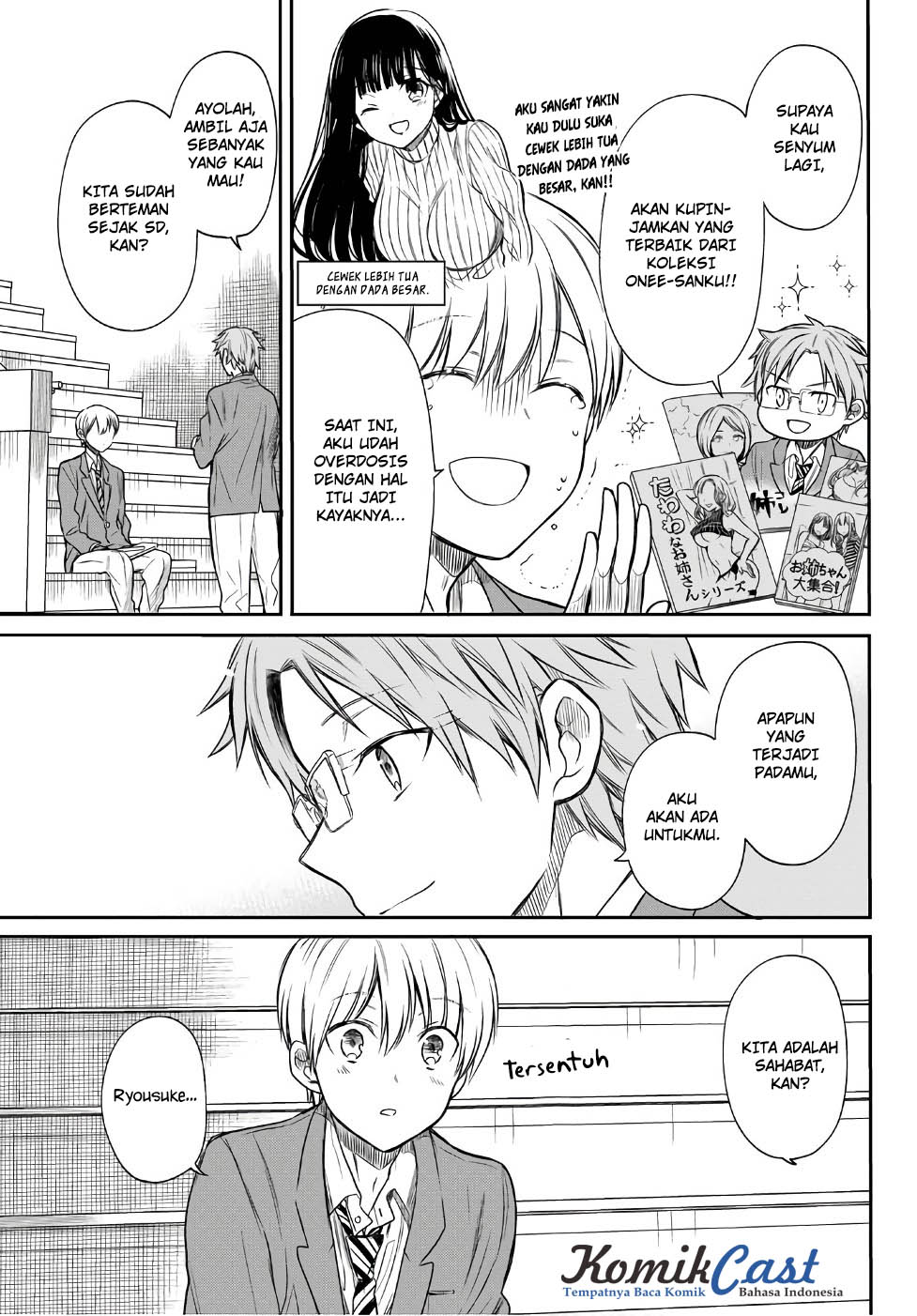 Danshi Koukousei wo Yashinaitai Onee-san no Hanashi Chapter 13 Gambar 4