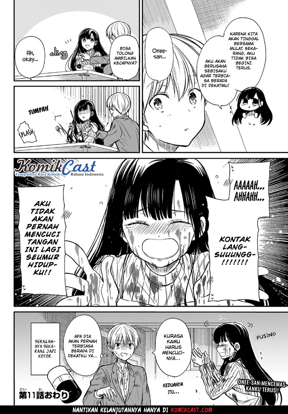 Danshi Koukousei wo Yashinaitai Onee-san no Hanashi Chapter 11 Gambar 5