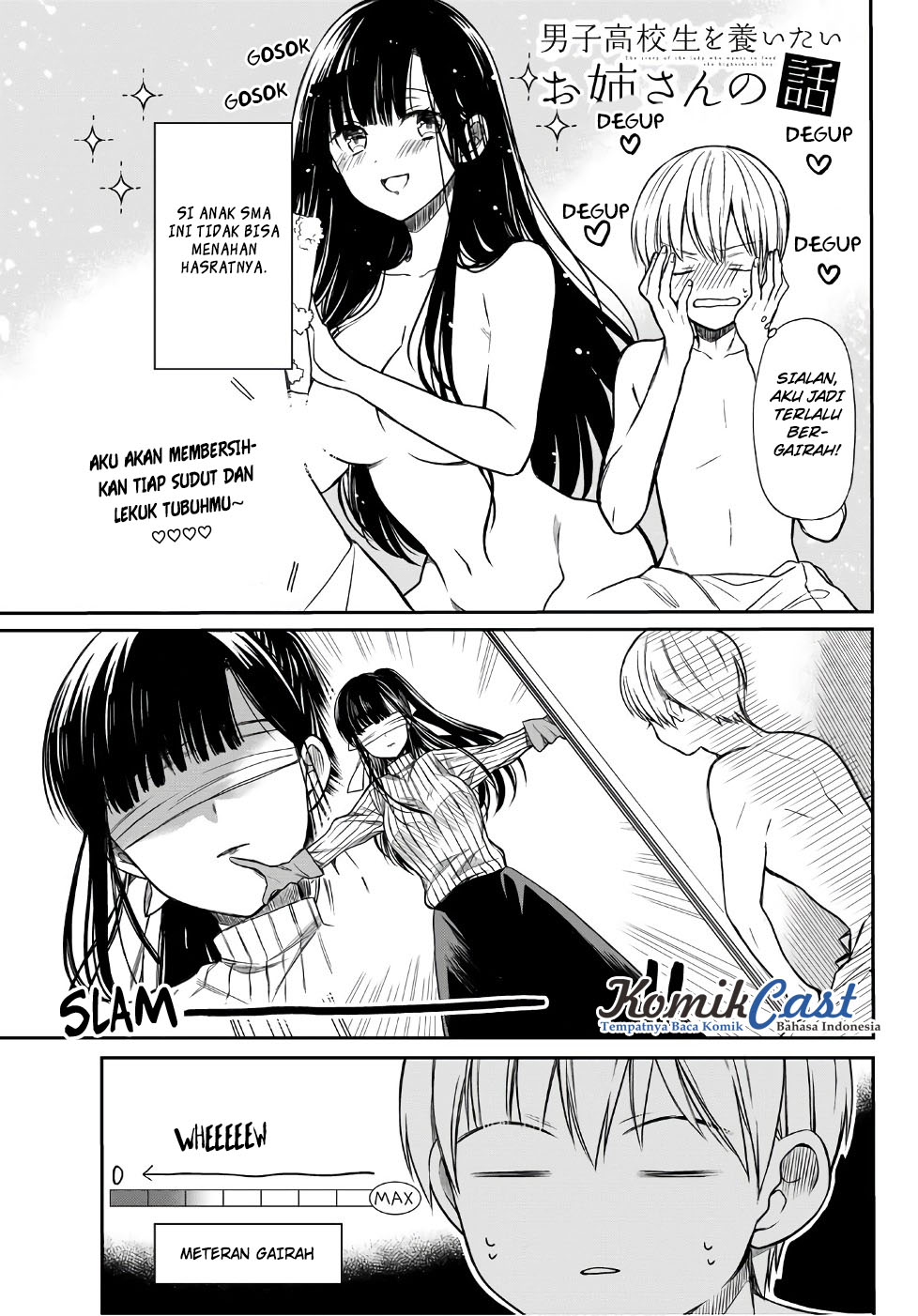 Baca Manga Danshi Koukousei wo Yashinaitai Onee-san no Hanashi Chapter 8 Gambar 2
