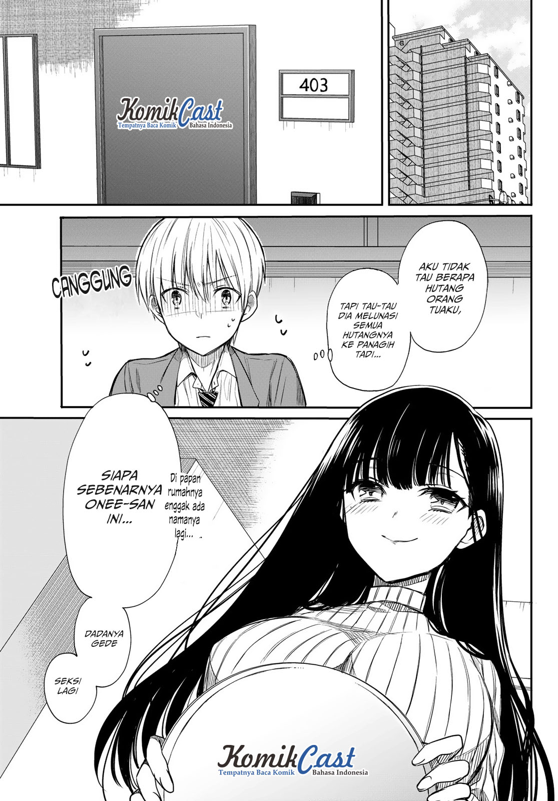 Danshi Koukousei wo Yashinaitai Onee-san no Hanashi Chapter 1 Gambar 4