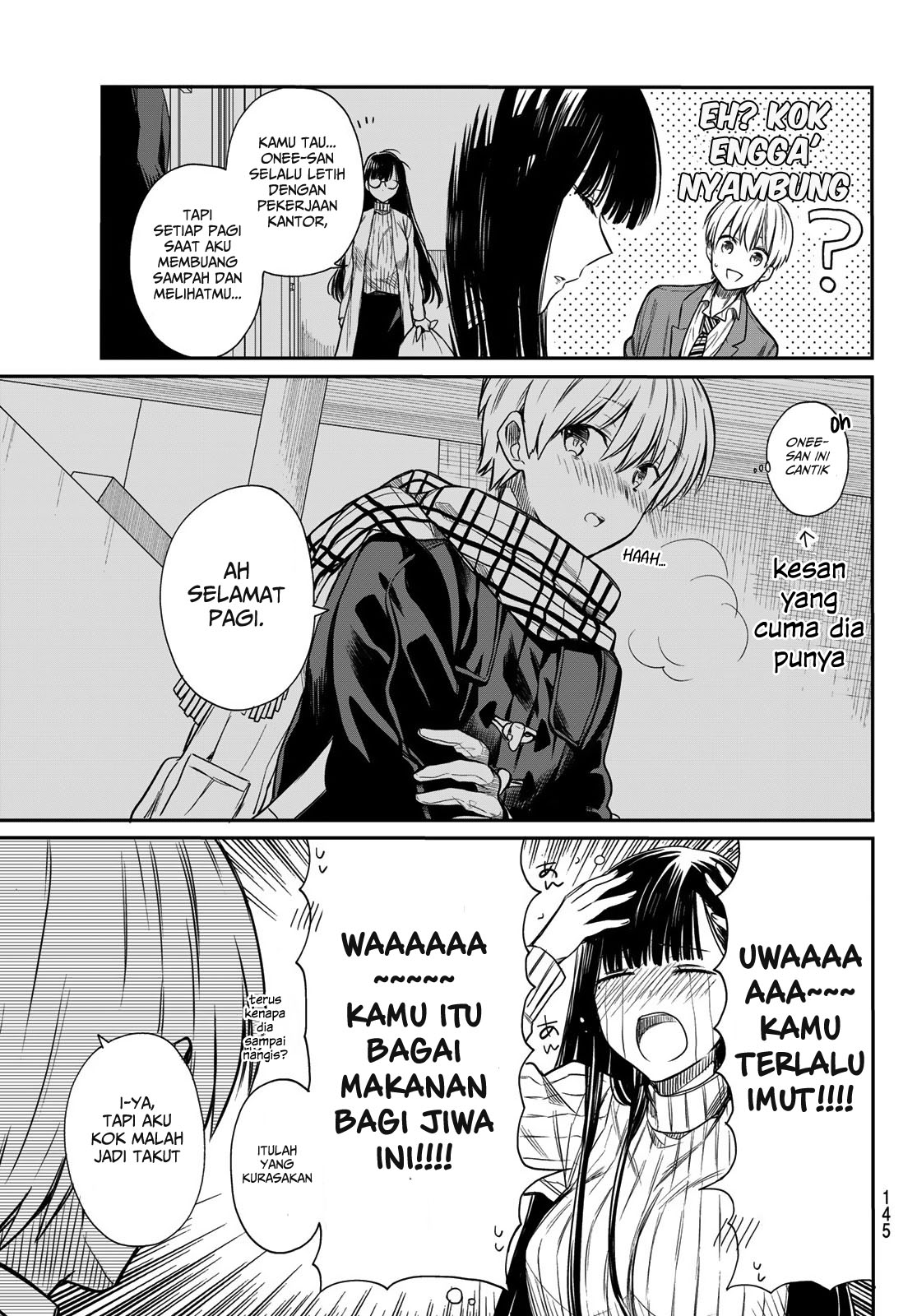 Danshi Koukousei wo Yashinaitai Onee-san no Hanashi Chapter 1 Gambar 6