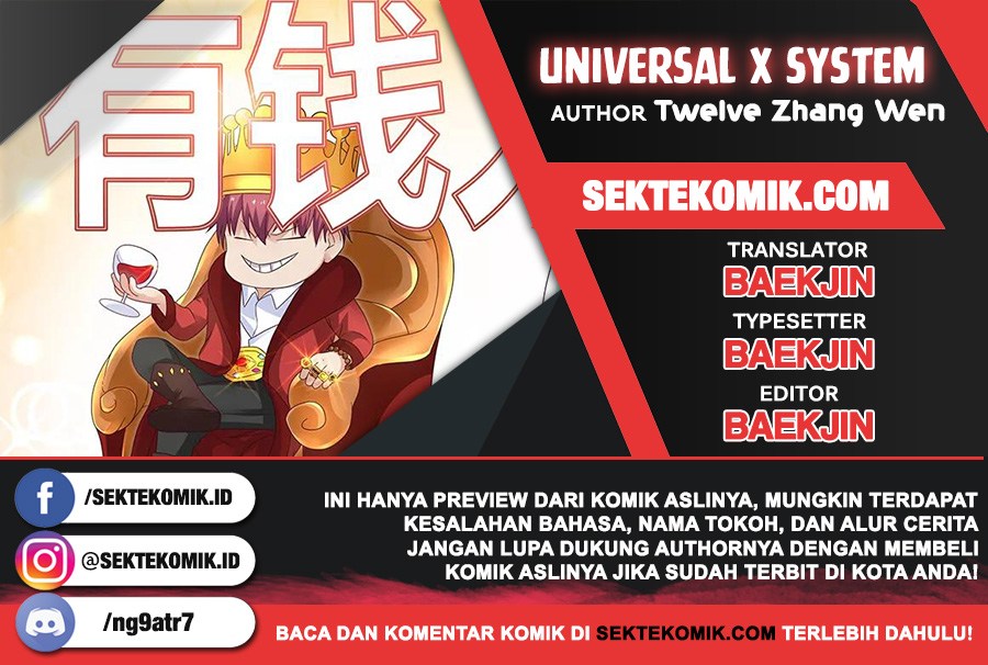 Baca Komik Universal X System Chapter 21 Gambar 1