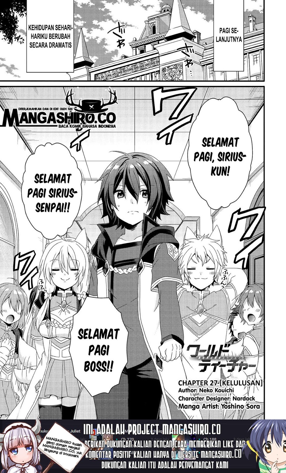 Baca Manga World Teacher: Isekaishiki Kyouiku Agent Chapter 27 Gambar 2