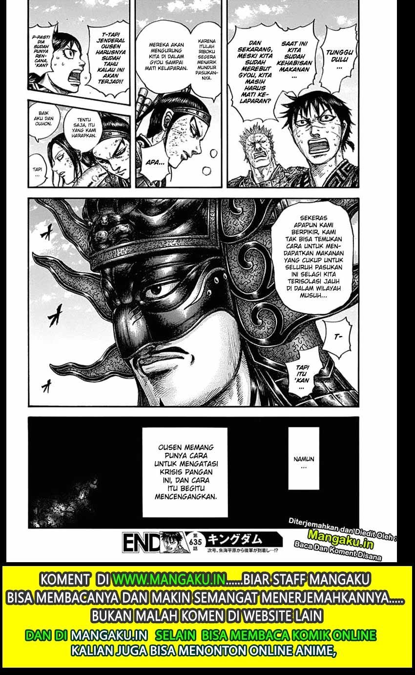 Kingdom Chapter 635 Gambar 22