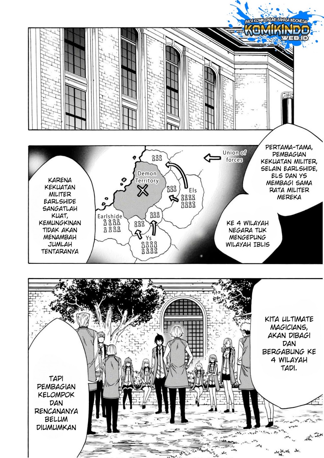 Kenja no Mago Chapter 37 Gambar 14