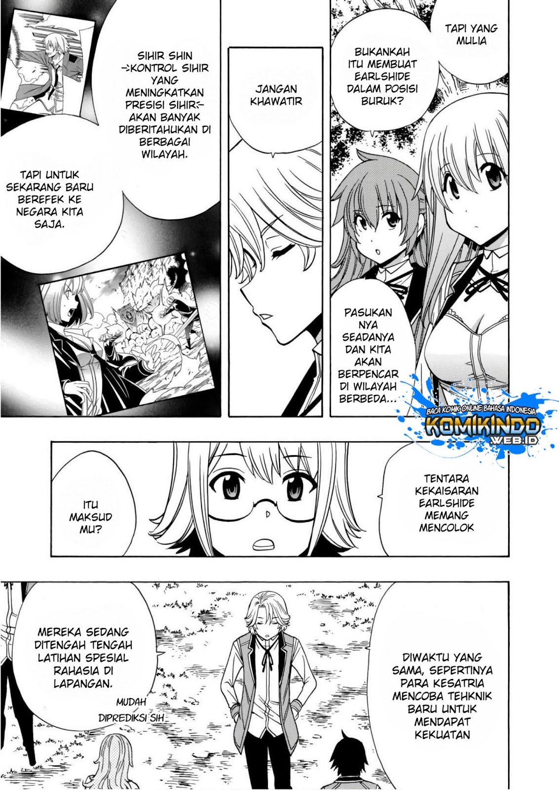 Kenja no Mago Chapter 37 Gambar 15