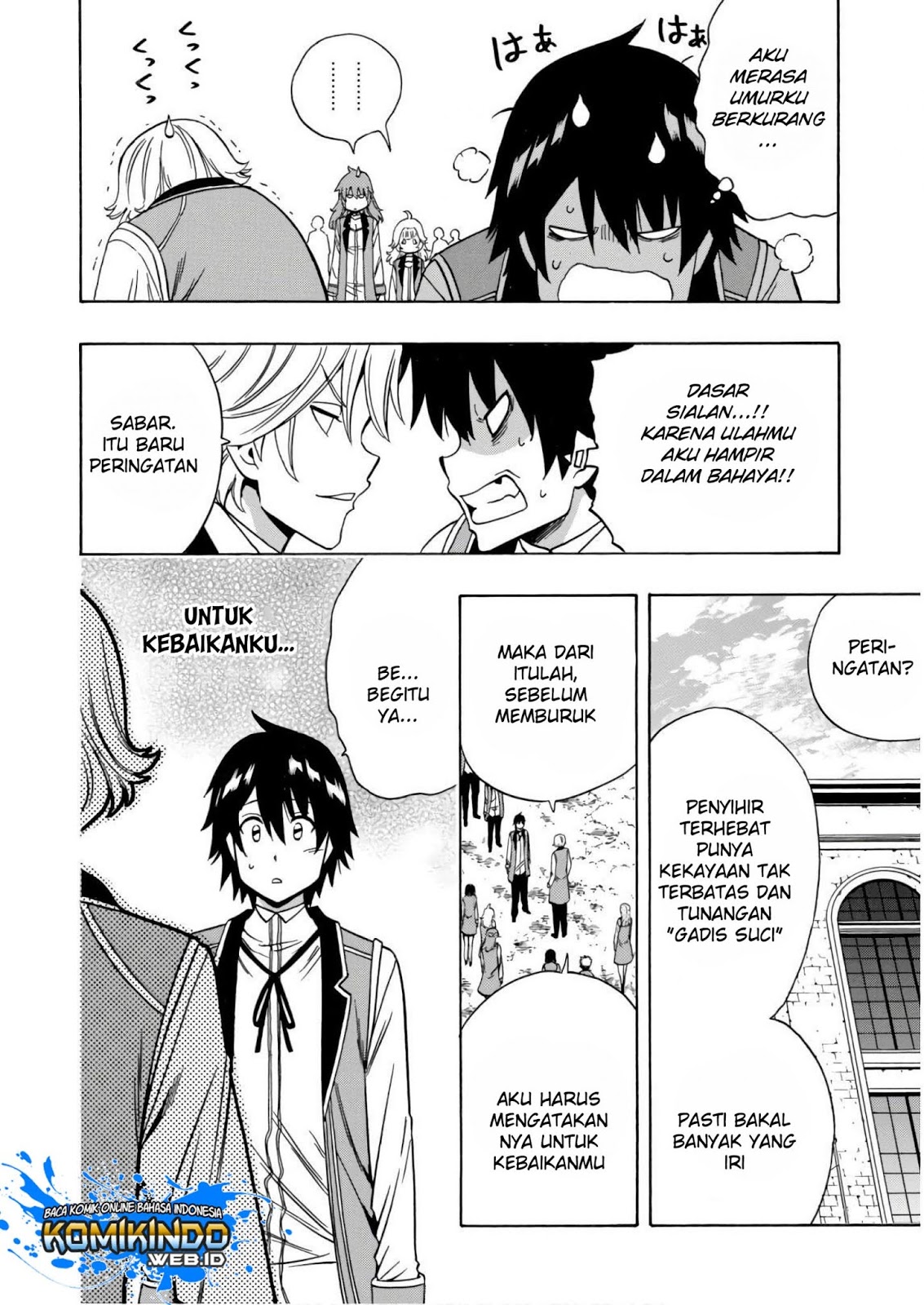 Kenja no Mago Chapter 37 Gambar 20