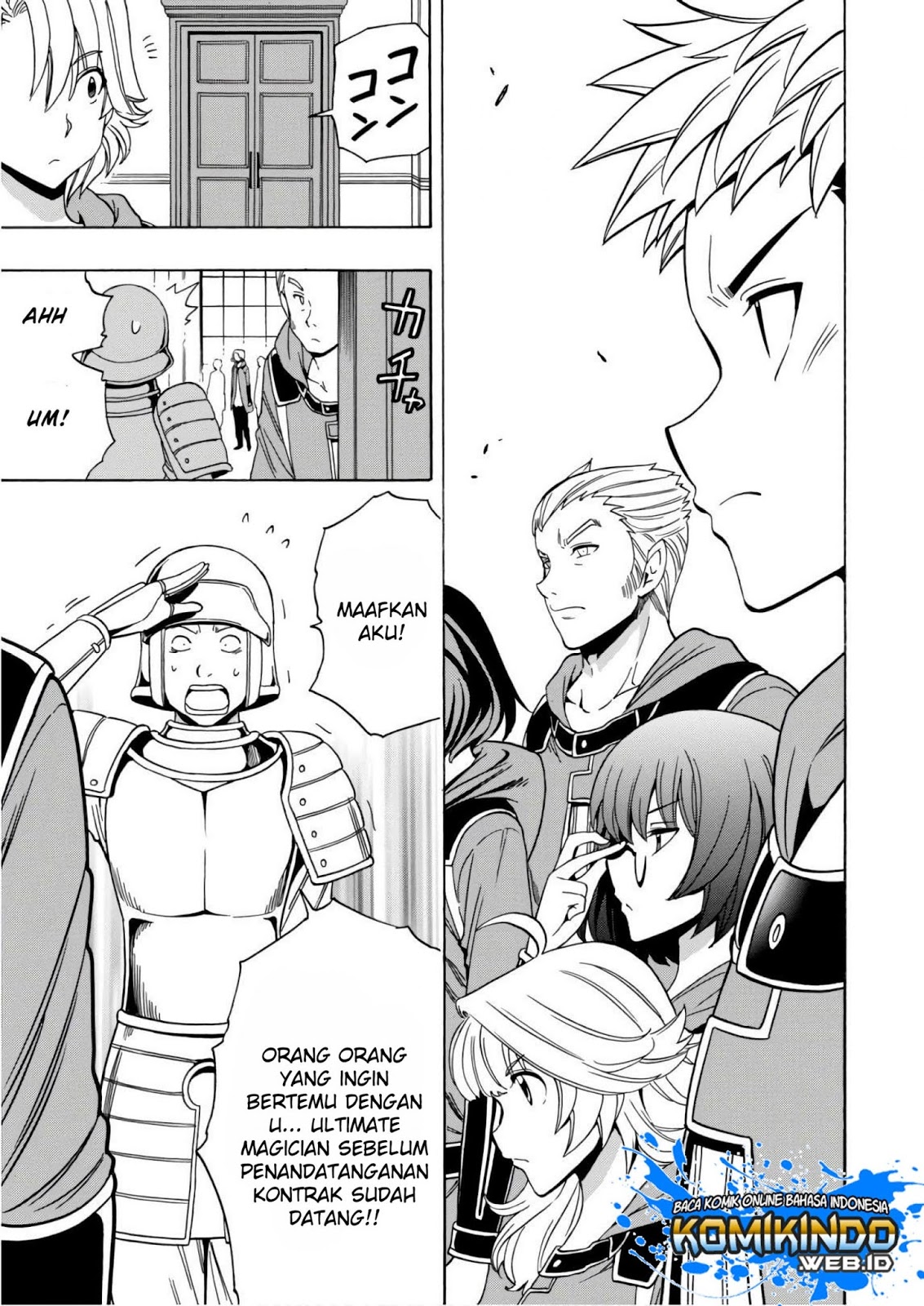 Kenja no Mago Chapter 37 Gambar 52