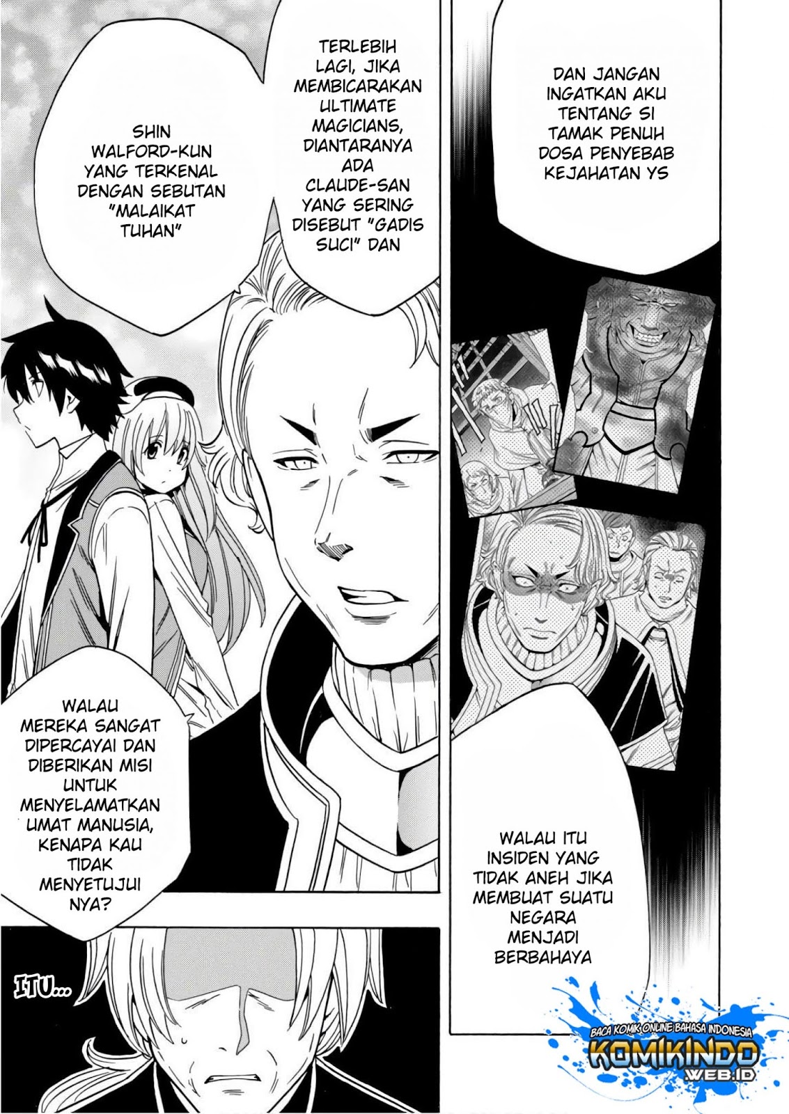 Kenja no Mago Chapter 37 Gambar 9