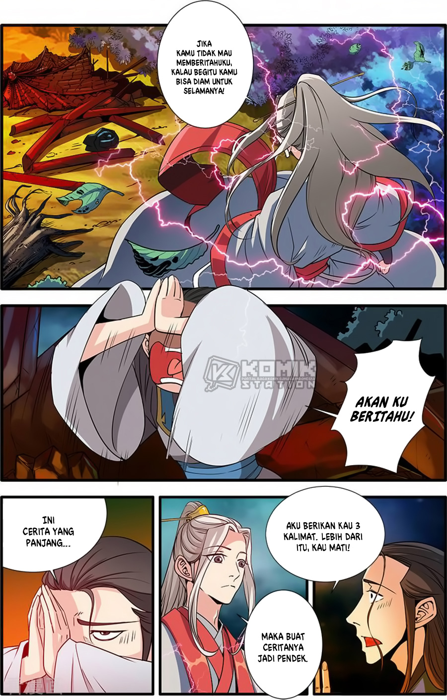 Xian Ni Chapter 128 Gambar 24