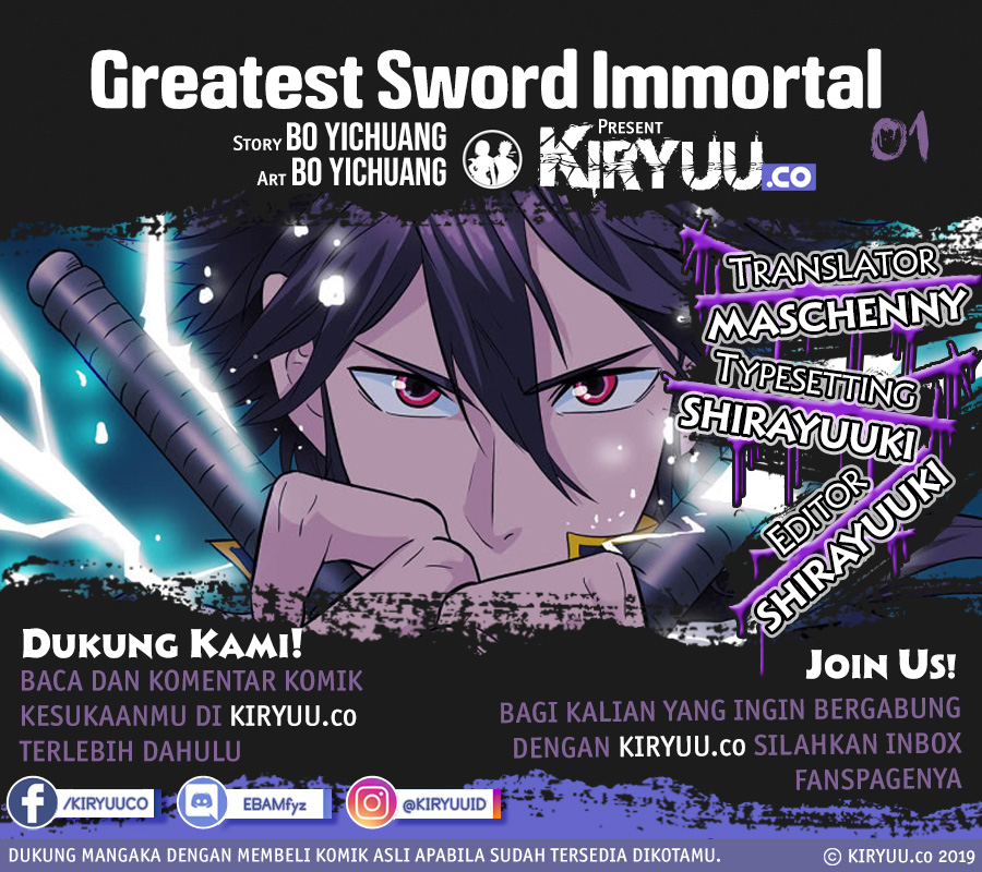 Baca Komik Greatest Sword Immortal Chapter 01 Gambar 1