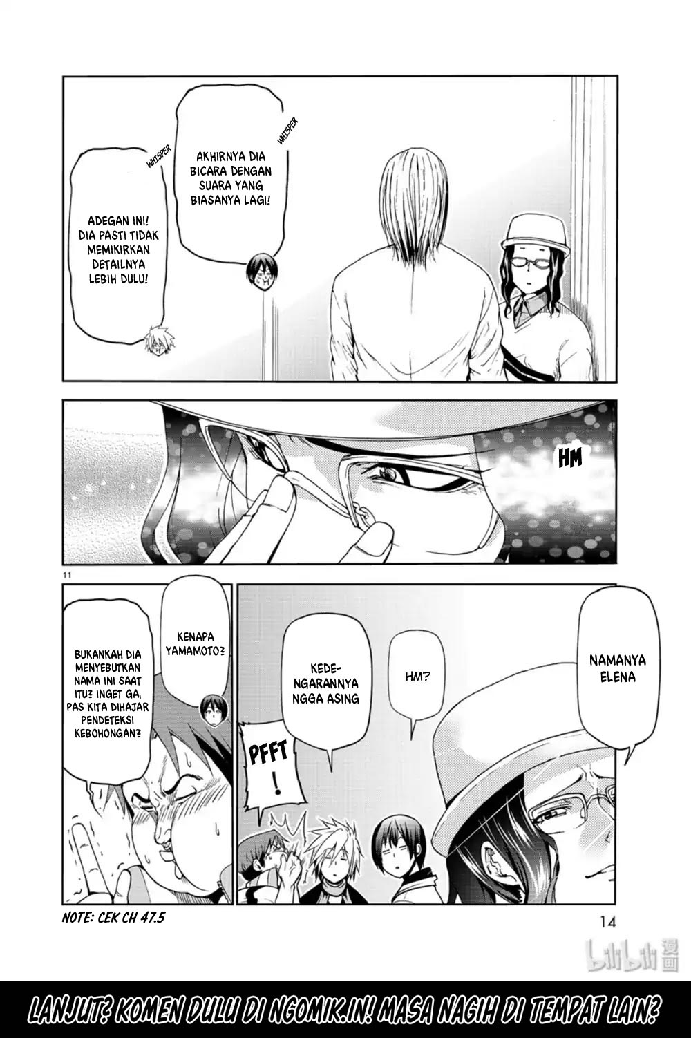 Grand Blue Chapter 58 Gambar 12