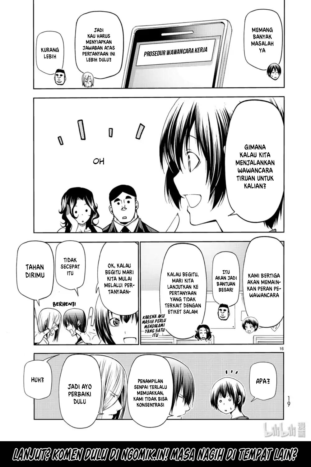 Grand Blue Chapter 58 Gambar 17