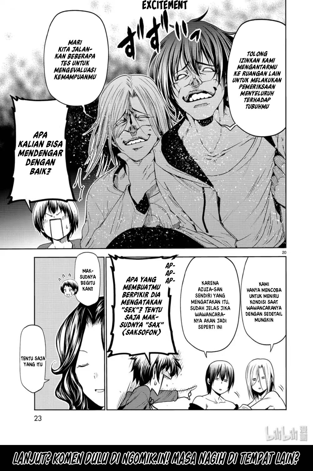 Grand Blue Chapter 58 Gambar 21