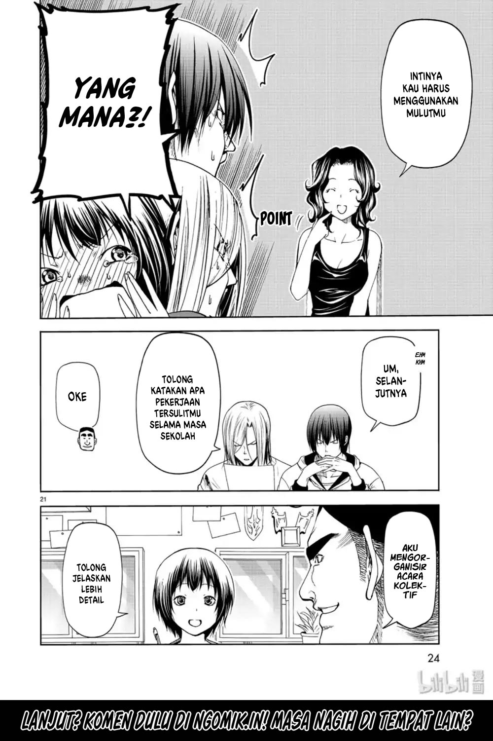 Grand Blue Chapter 58 Gambar 22