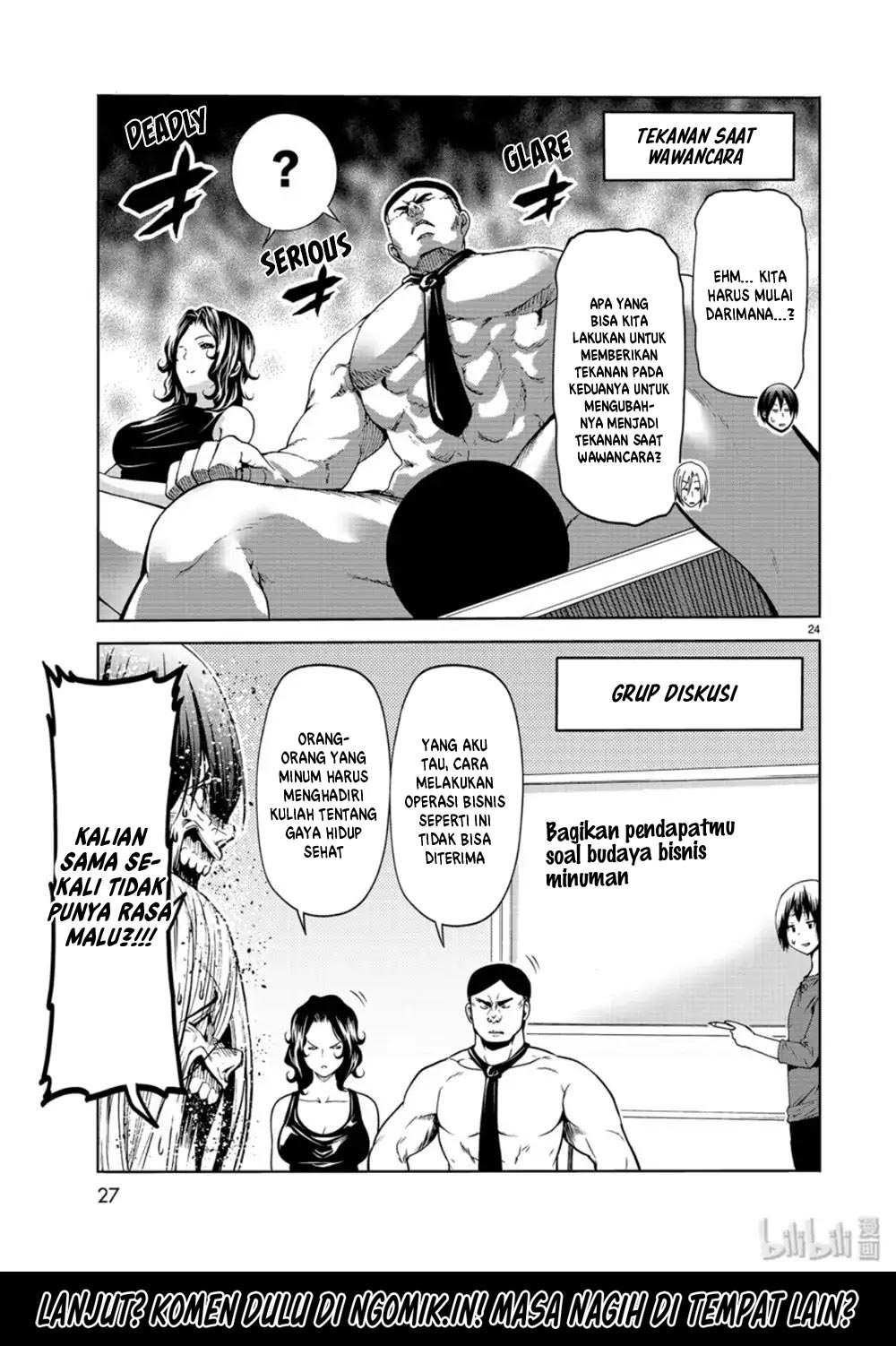 Grand Blue Chapter 58 Gambar 25