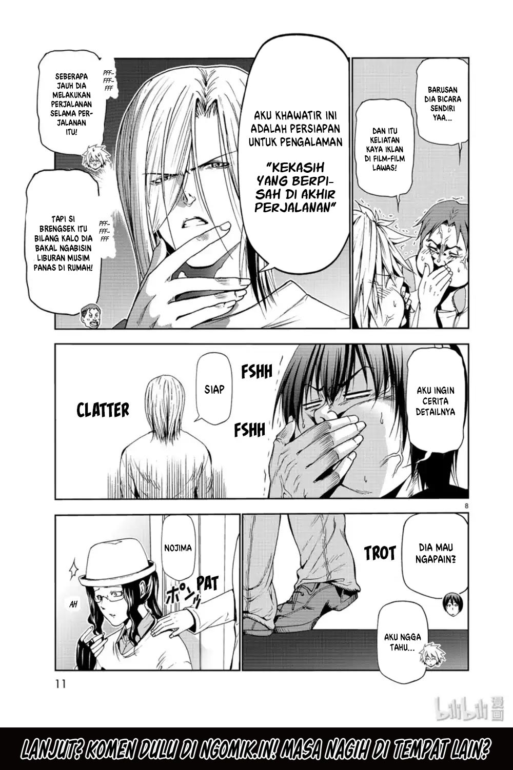 Grand Blue Chapter 58 Gambar 9