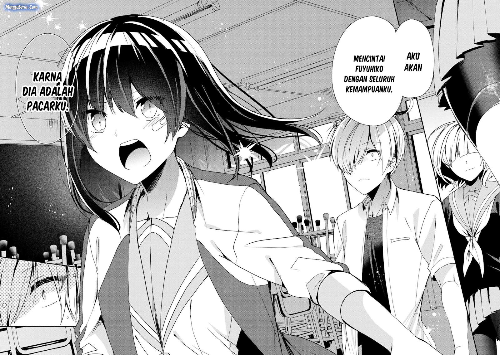 Pashiri na Boku to Koisuru Banchou-san Chapter 44 Gambar 12