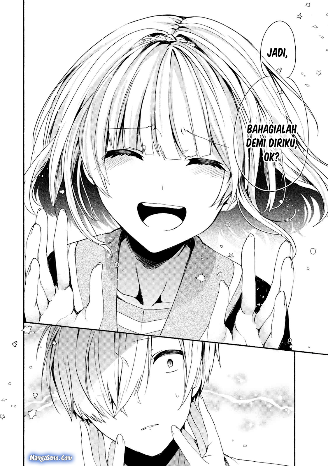 Pashiri na Boku to Koisuru Banchou-san Chapter 44 Gambar 8