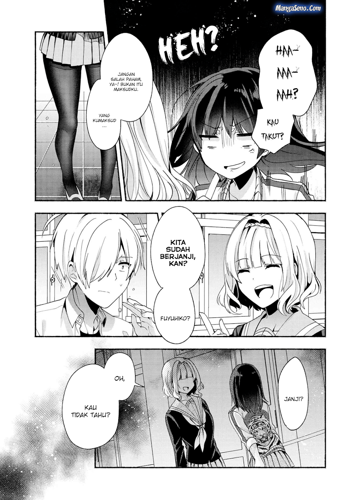 Pashiri na Boku to Koisuru Banchou-san Chapter 38 Gambar 5