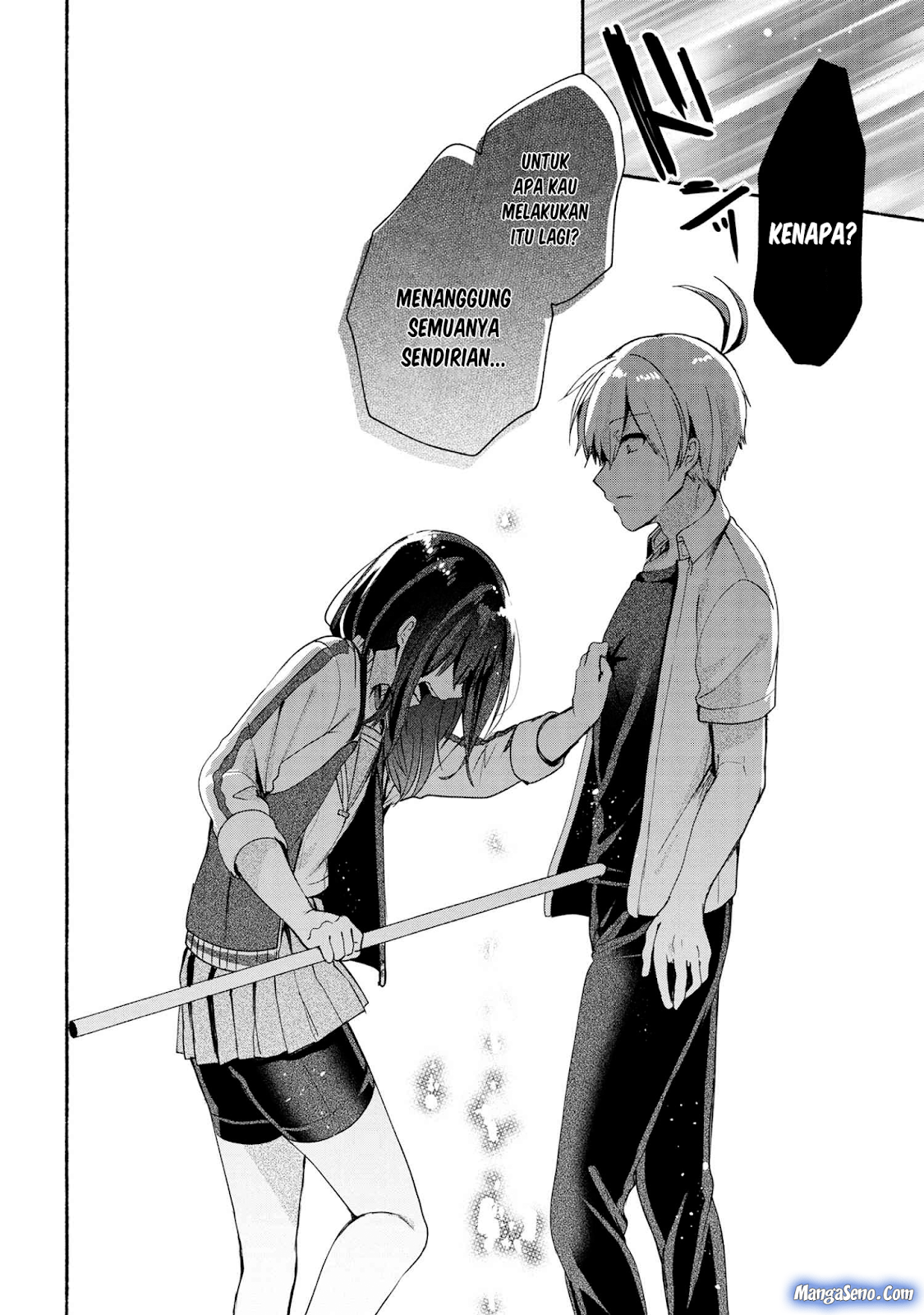 Pashiri na Boku to Koisuru Banchou-san Chapter 38 Gambar 8
