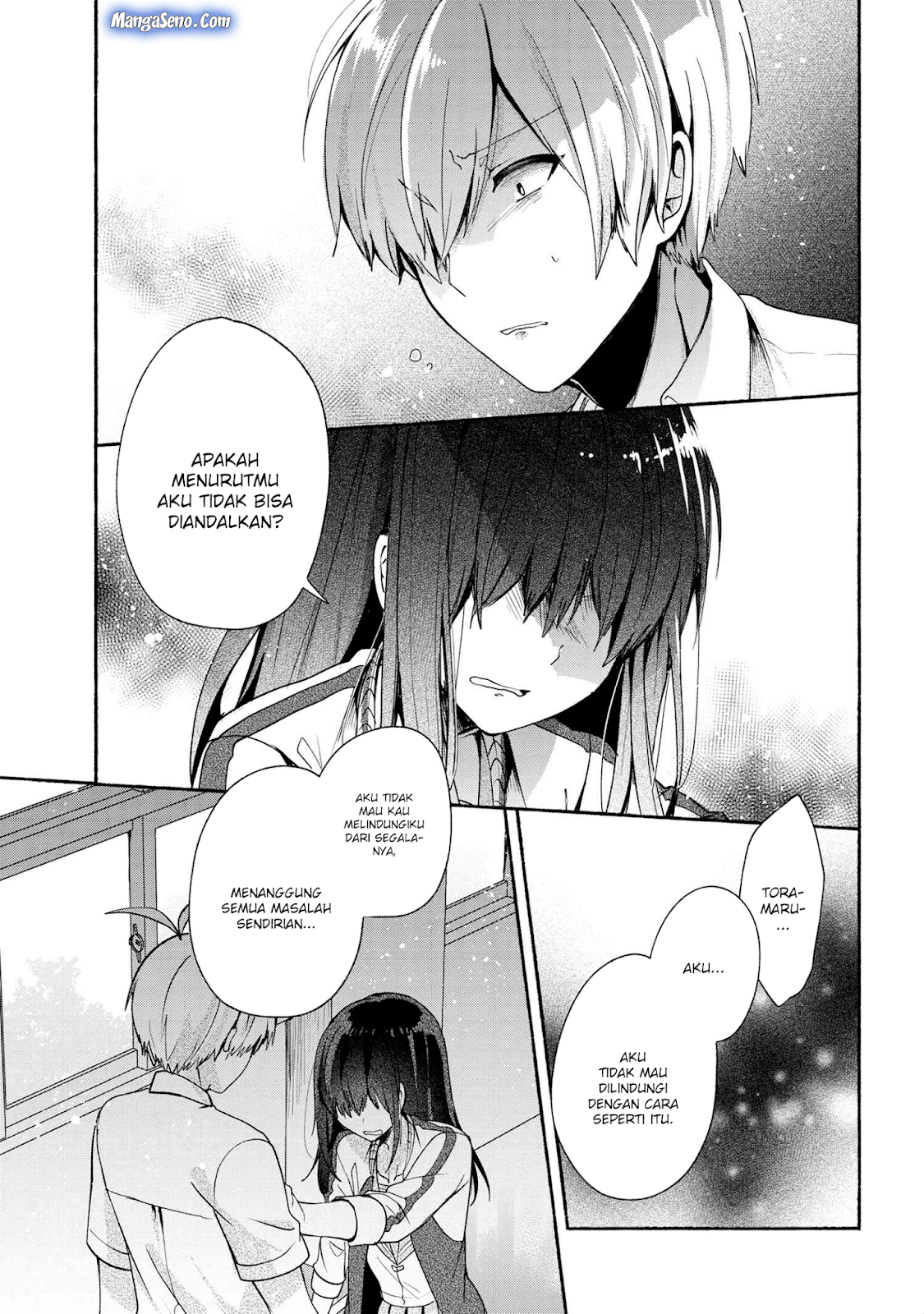 Pashiri na Boku to Koisuru Banchou-san Chapter 38 Gambar 9