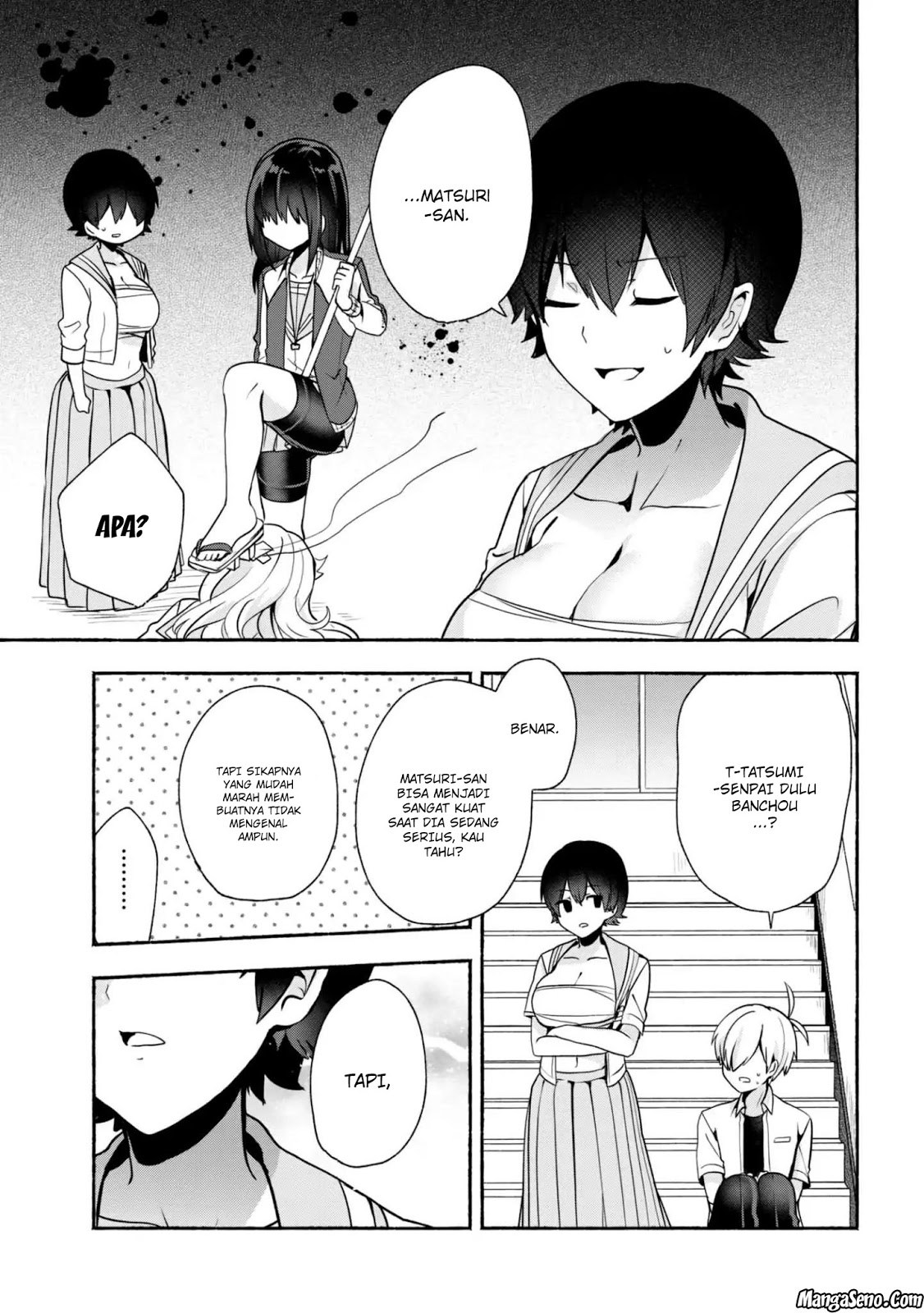 Pashiri na Boku to Koisuru Banchou-san Chapter 28 Gambar 7