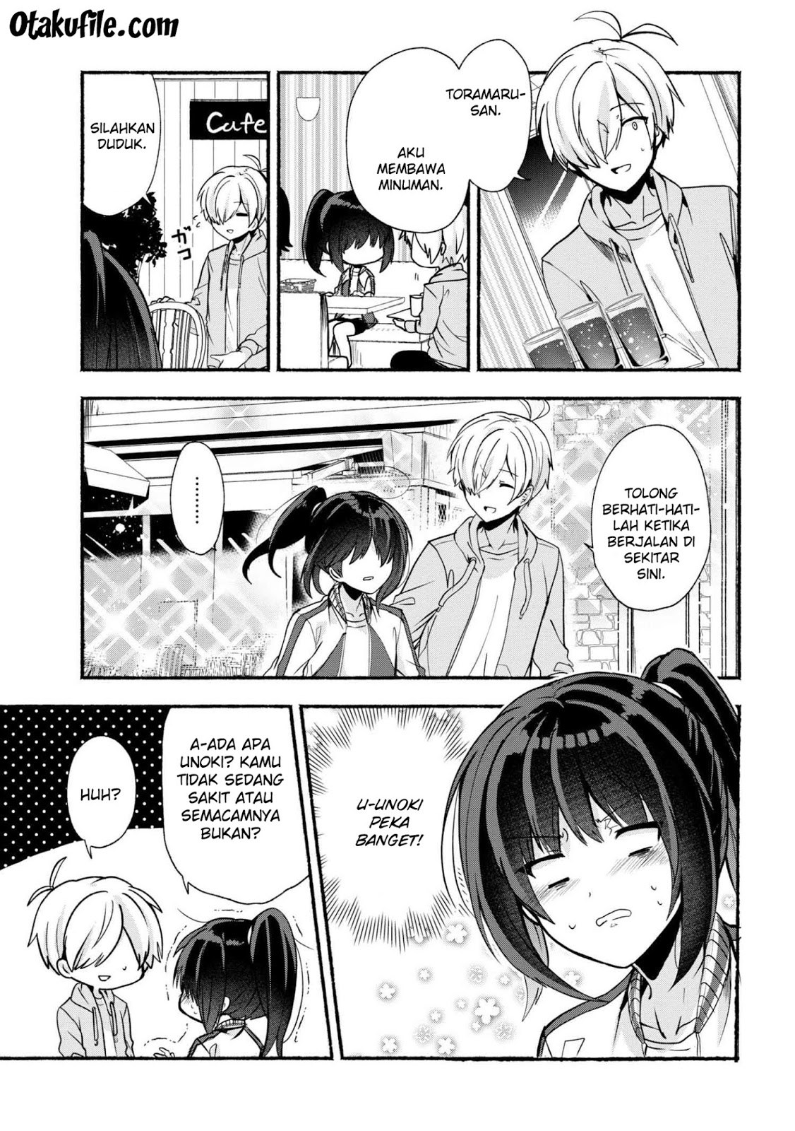 Pashiri na Boku to Koisuru Banchou-san Chapter 22 Gambar 9