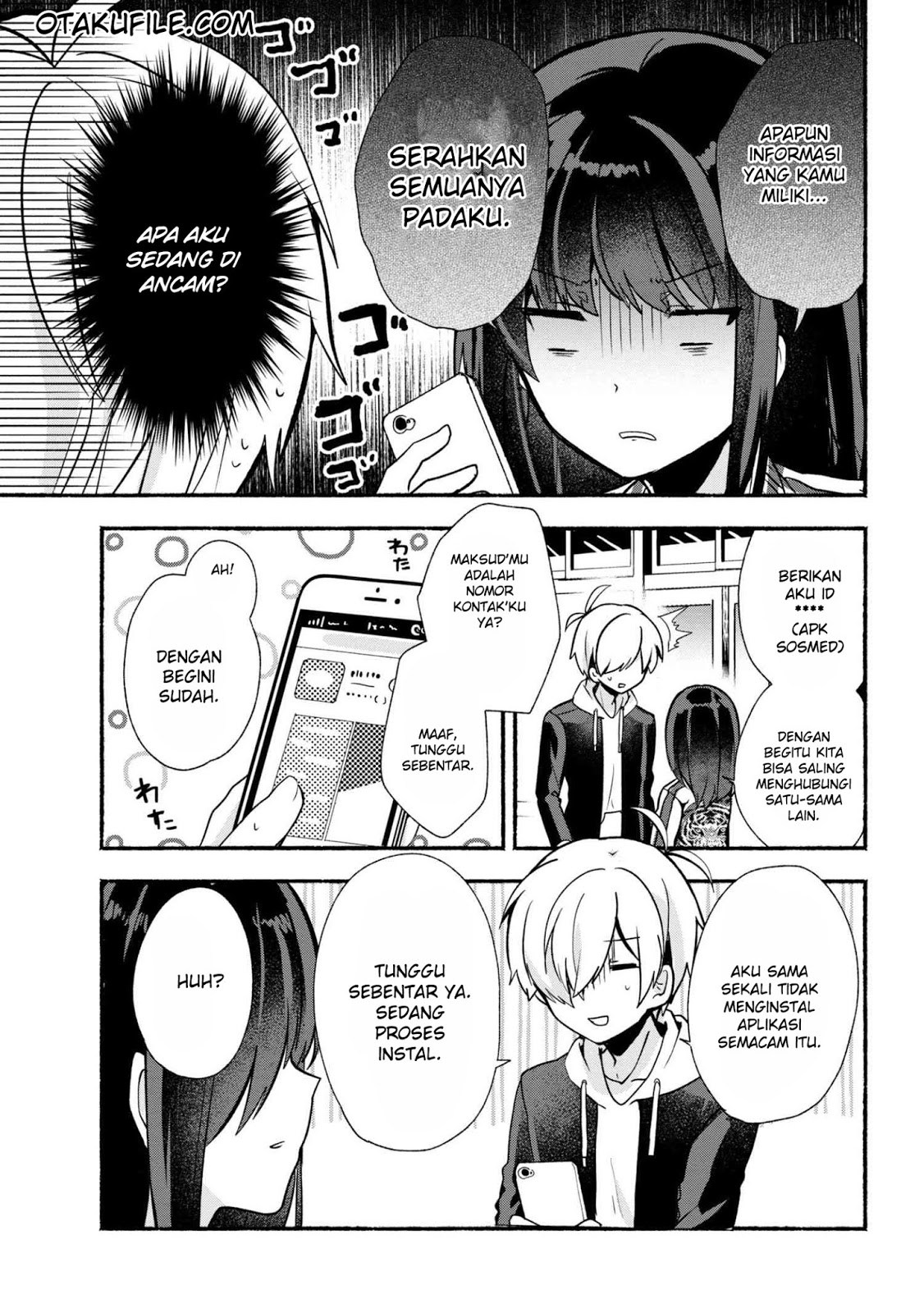 Pashiri na Boku to Koisuru Banchou-san Chapter 20 Gambar 5