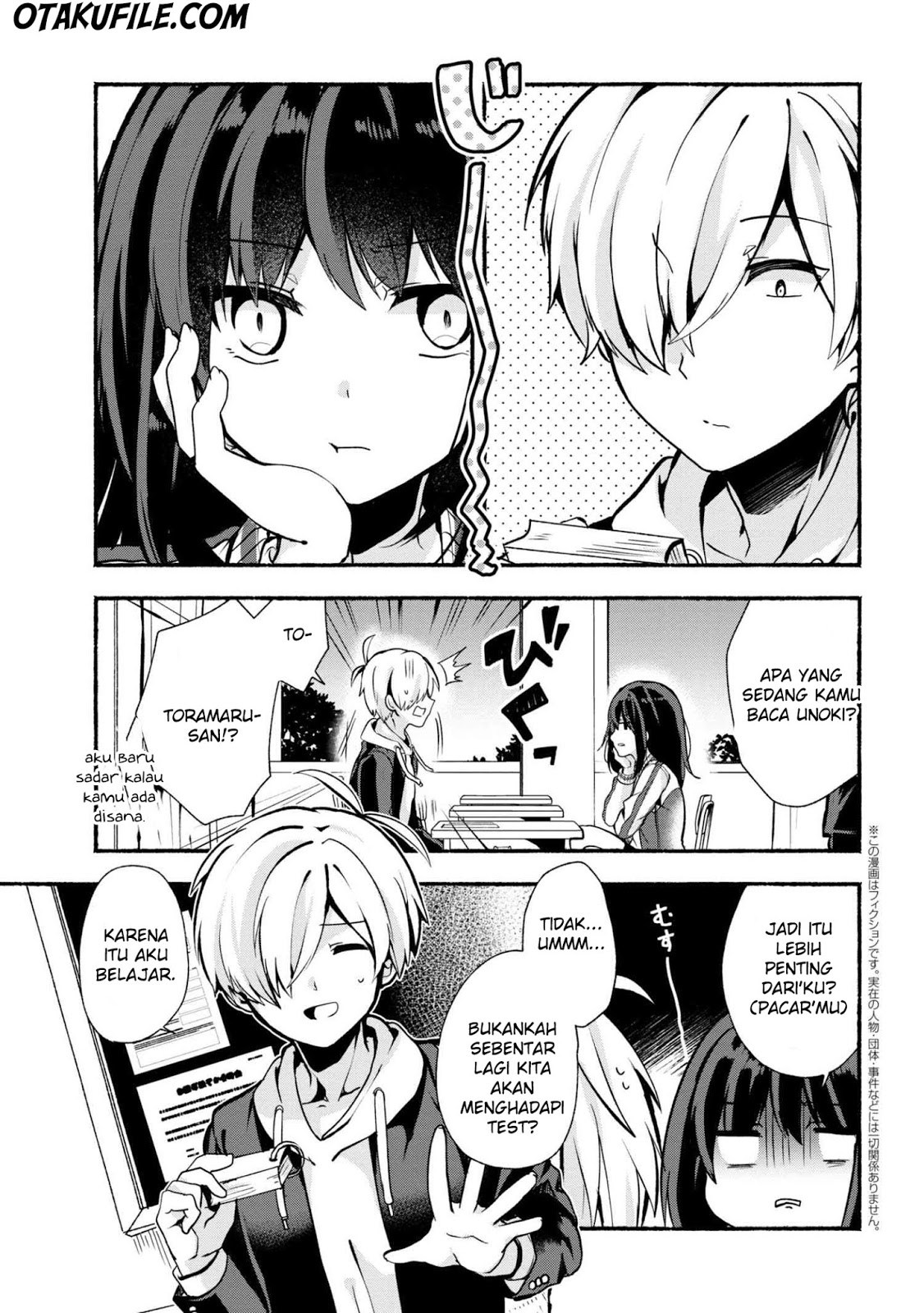 Baca Komik Pashiri na Boku to Koisuru Banchou-san Chapter 19 Gambar 1