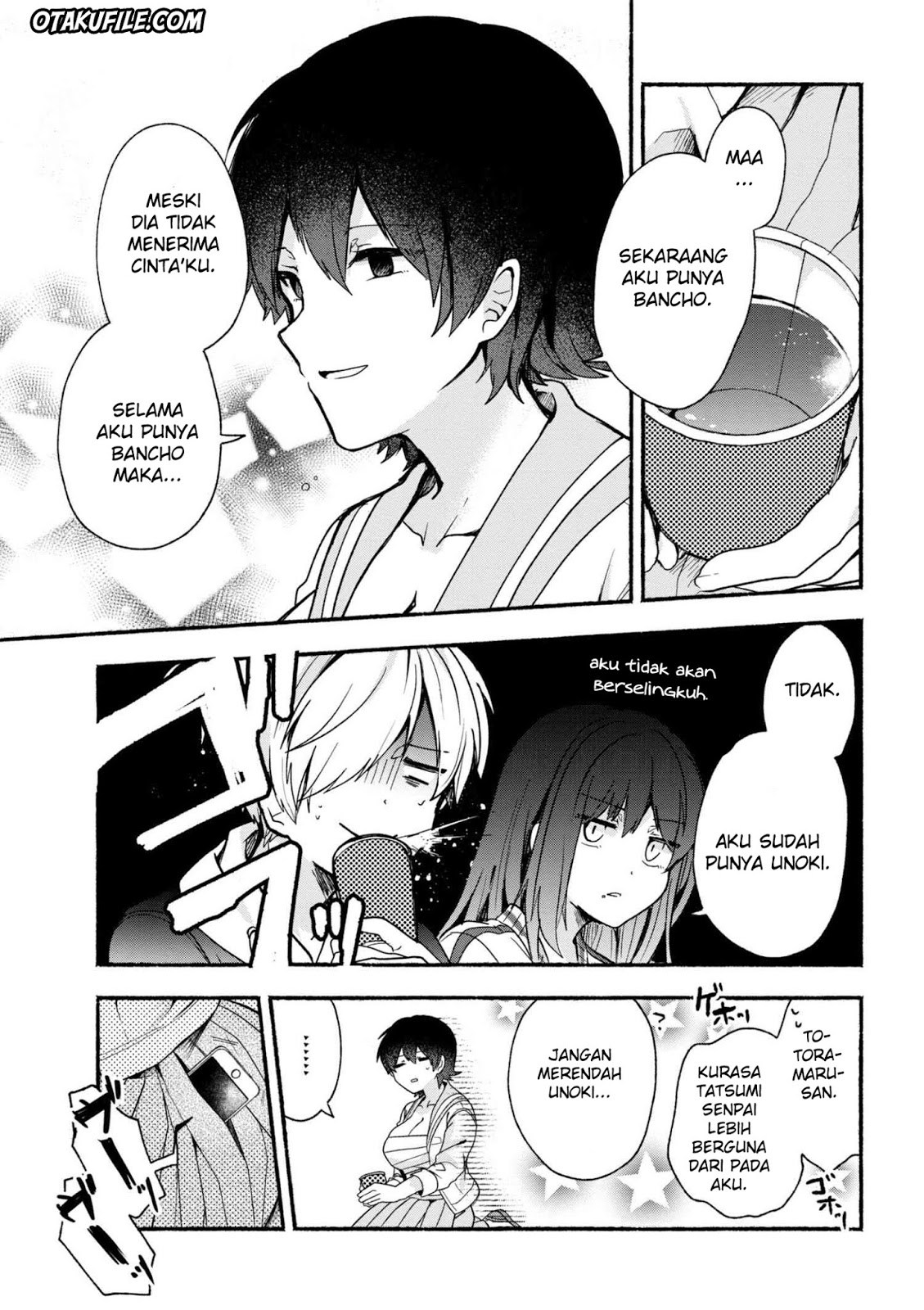 Pashiri na Boku to Koisuru Banchou-san Chapter 14 Gambar 5