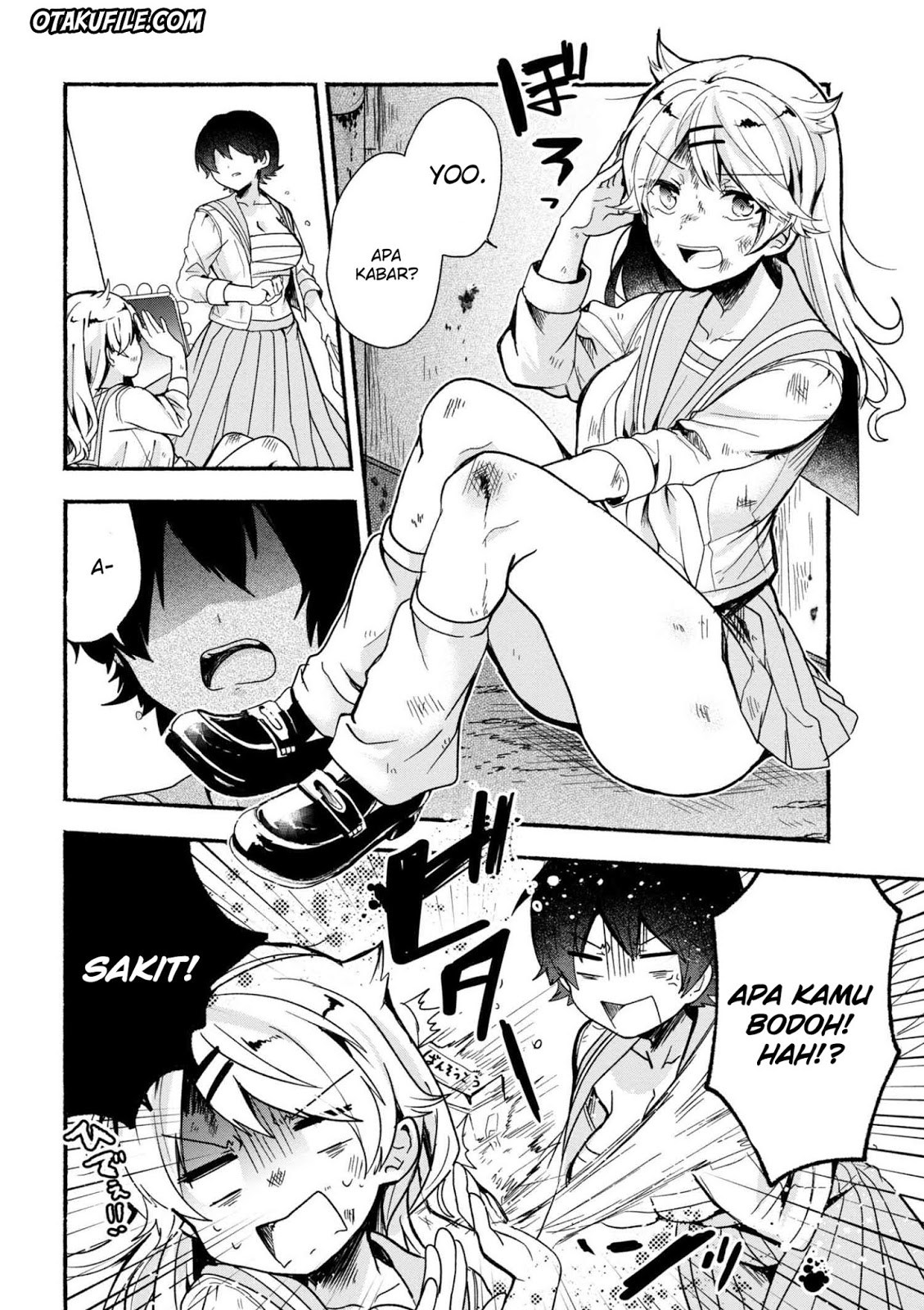 Pashiri na Boku to Koisuru Banchou-san Chapter 14 Gambar 8