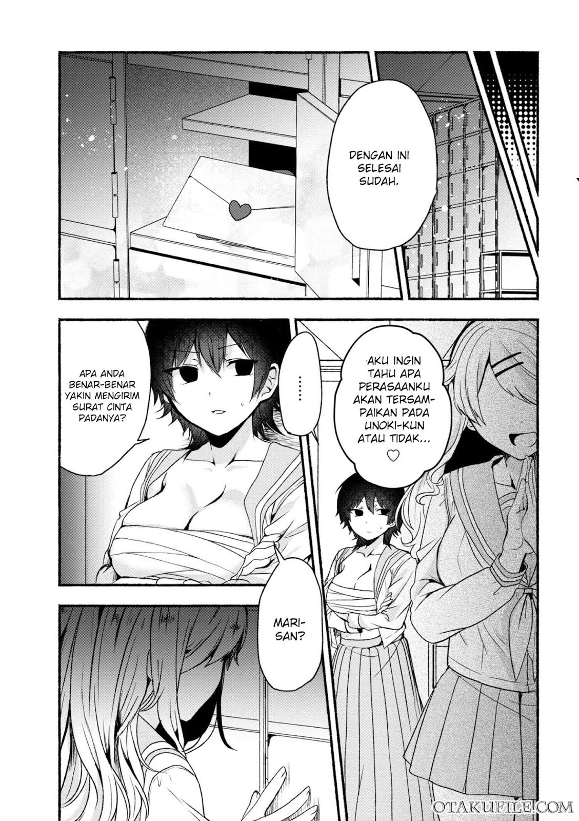 Pashiri na Boku to Koisuru Banchou-san Chapter 03 Gambar 15