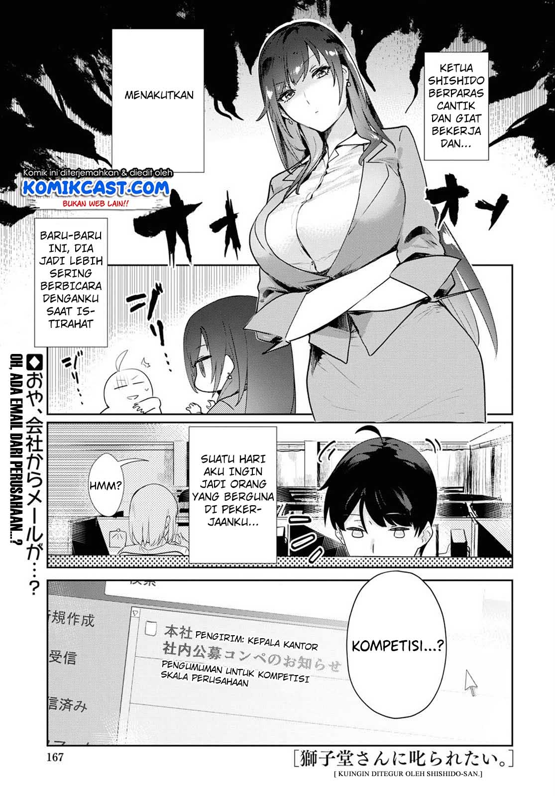 Shishidou-san ni Shikararetai Chapter 03 Gambar 3